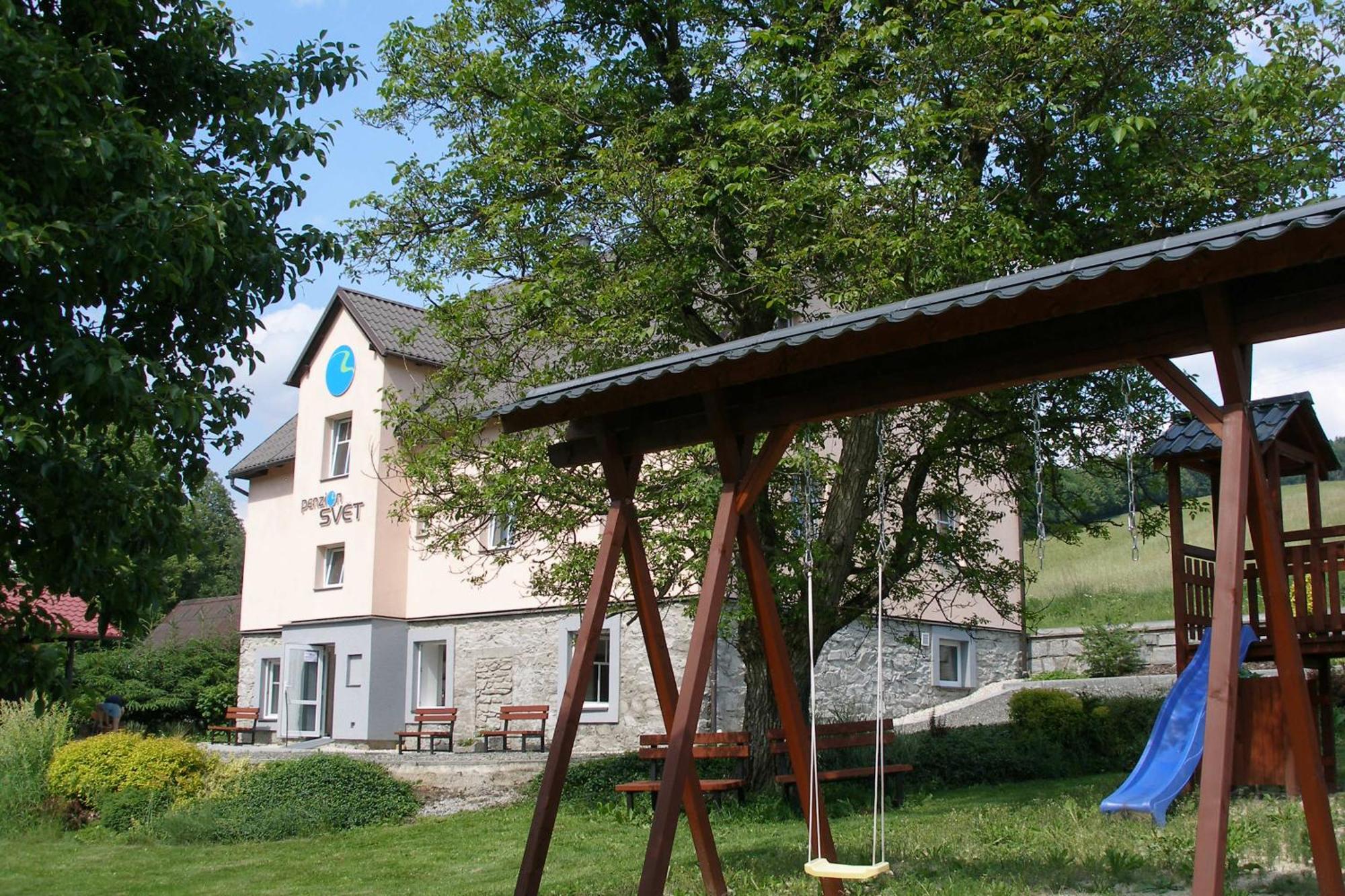 Penzion Svet Sobotín Exteriör bild