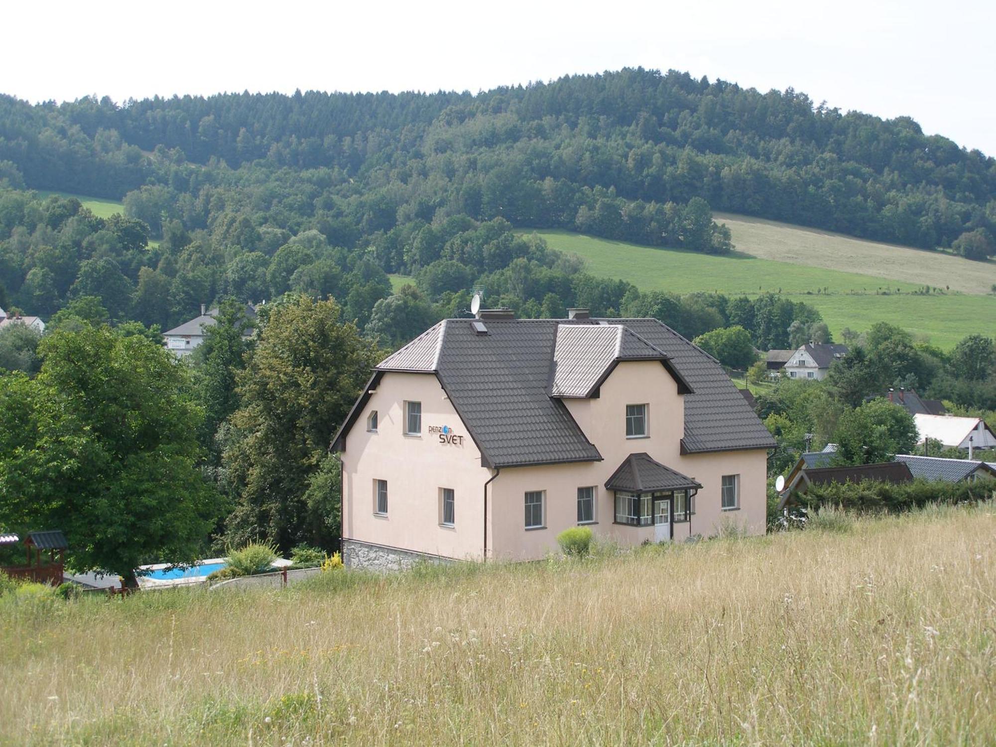 Penzion Svet Sobotín Exteriör bild